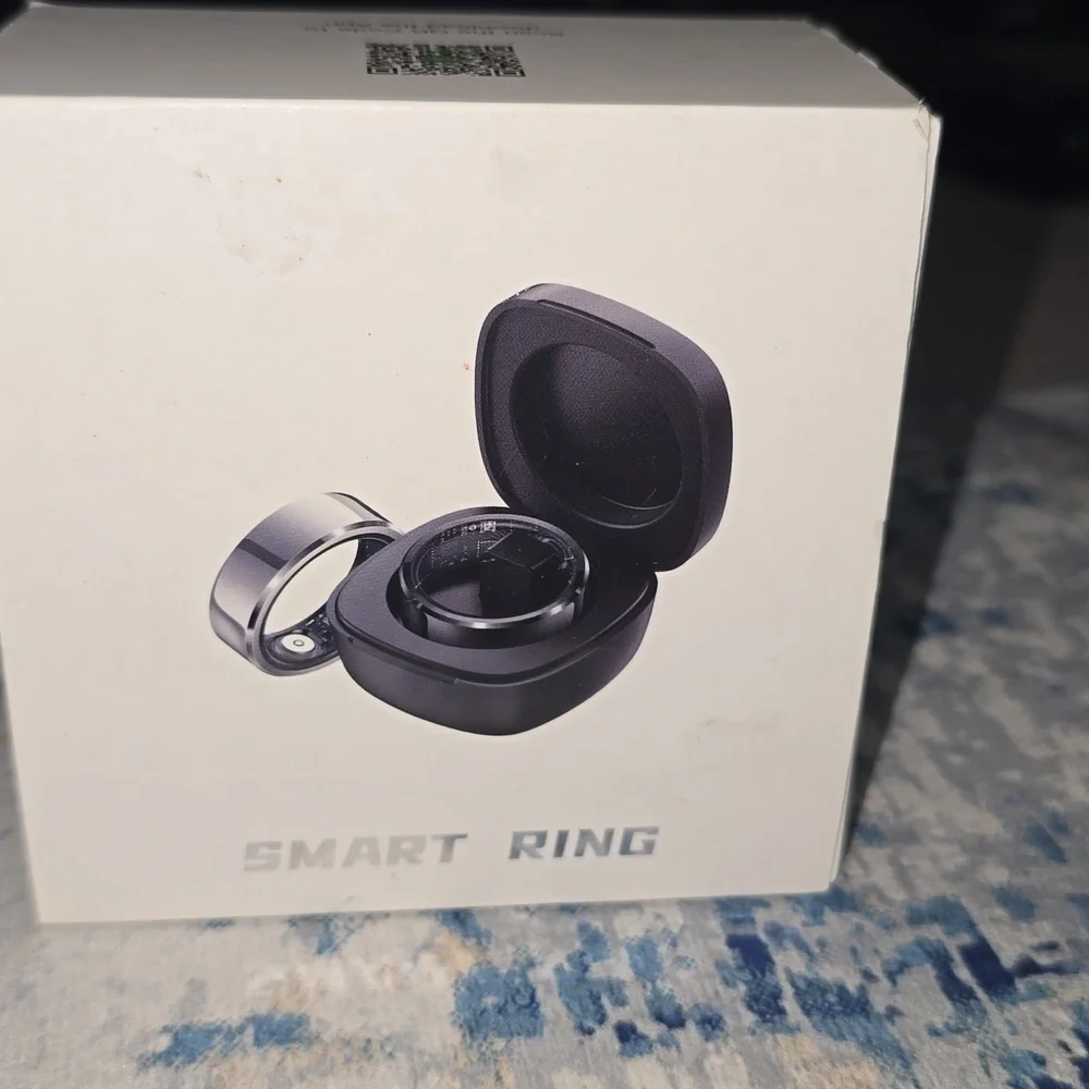 (002) Smart Health Ring with Charging Case